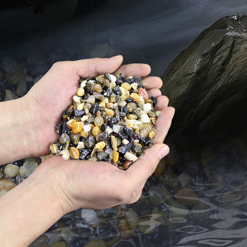 鱼缸溪流石底沙水草底砂造景装饰沙子雨林沙草缸铺底石头子生态缸