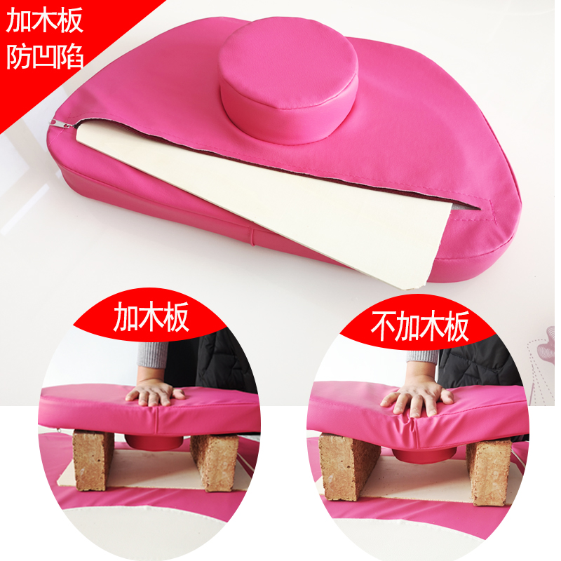 润缘美容床枕头趴枕美容院专用长方形带圆柱按摩床小枕头通用防塌