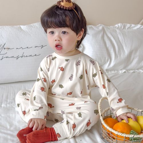 宝宝睡袋婴儿四季通用春秋款纯棉恒温男女童分腿防踢儿童连体睡衣