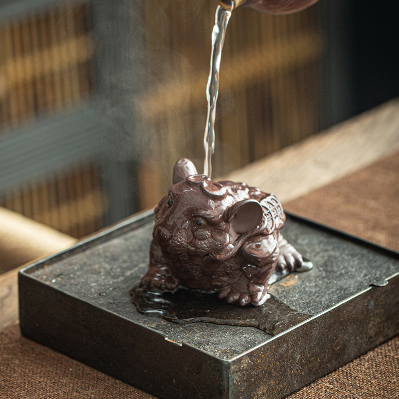 12 十二生肖精品紫砂茶宠摆件功夫茶具配件 茶道零配可养茶桌茶玩