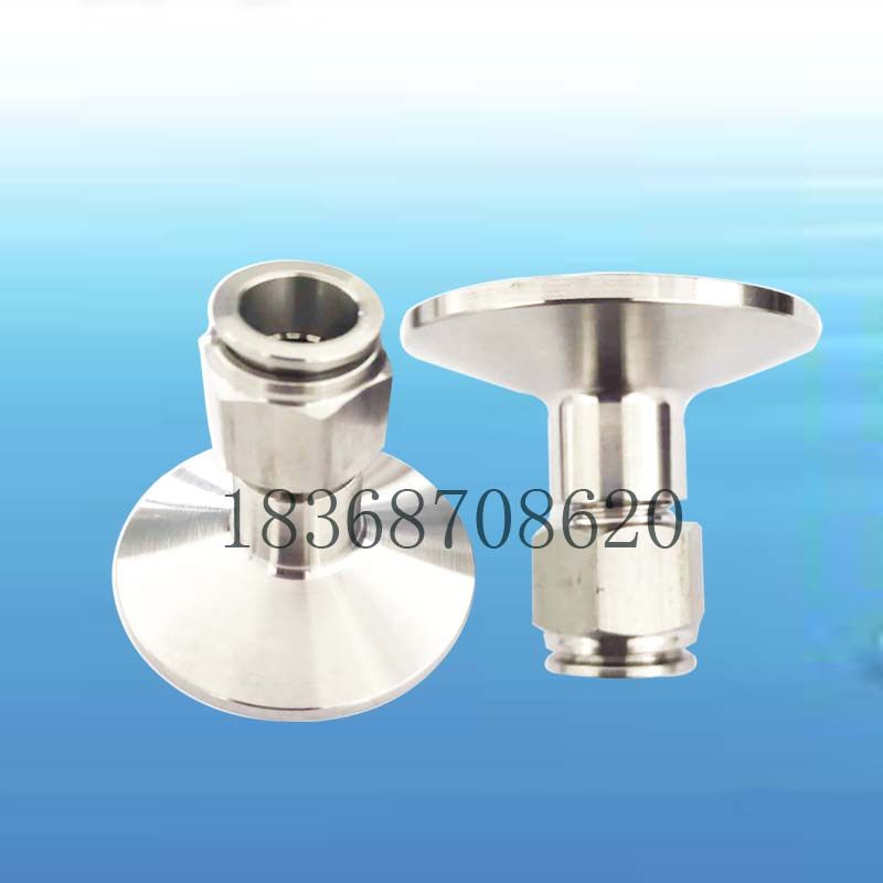 304不锈钢气管接头药厂专用内螺纹接头快速丝扣接头卡盘丝接头