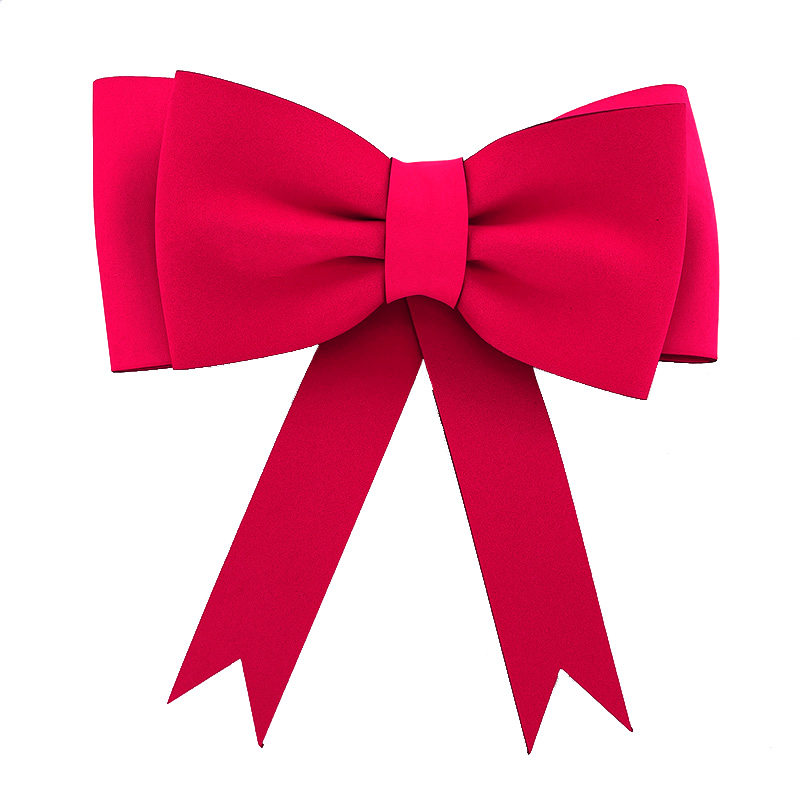 网红EVA蝴蝶结蛋糕装饰 生日蛋糕插件烘焙装饰粉色蓝色蛋糕围边