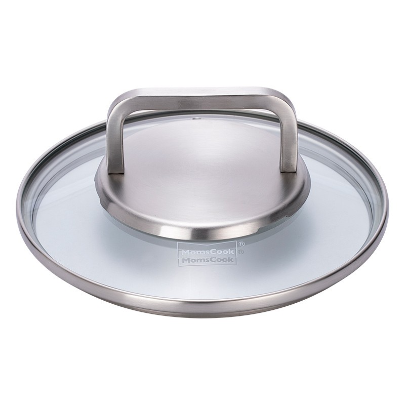 慕厨 锅盖钢化玻璃盖汤锅煎炒锅平底锅盖16-18-20-22-24-26-28cm