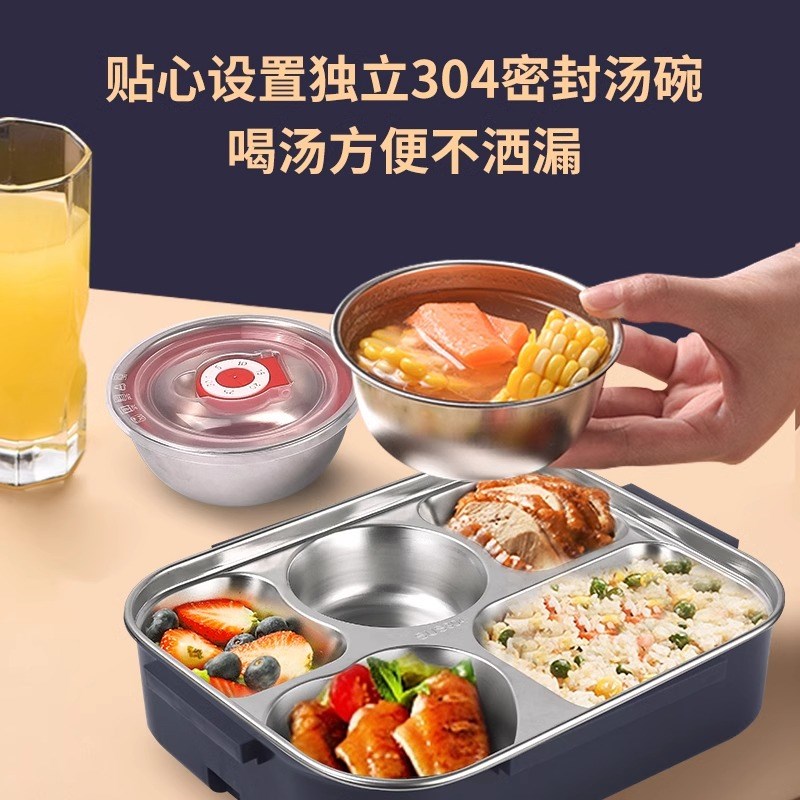 大容量车载加热饭盒可插电上班族24V12免注水电热保温热饭菜神器