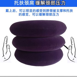 充气式颈托颈椎牵引家用护颈拉伸器保护颈椎脖套女男舒适矫正颈椎