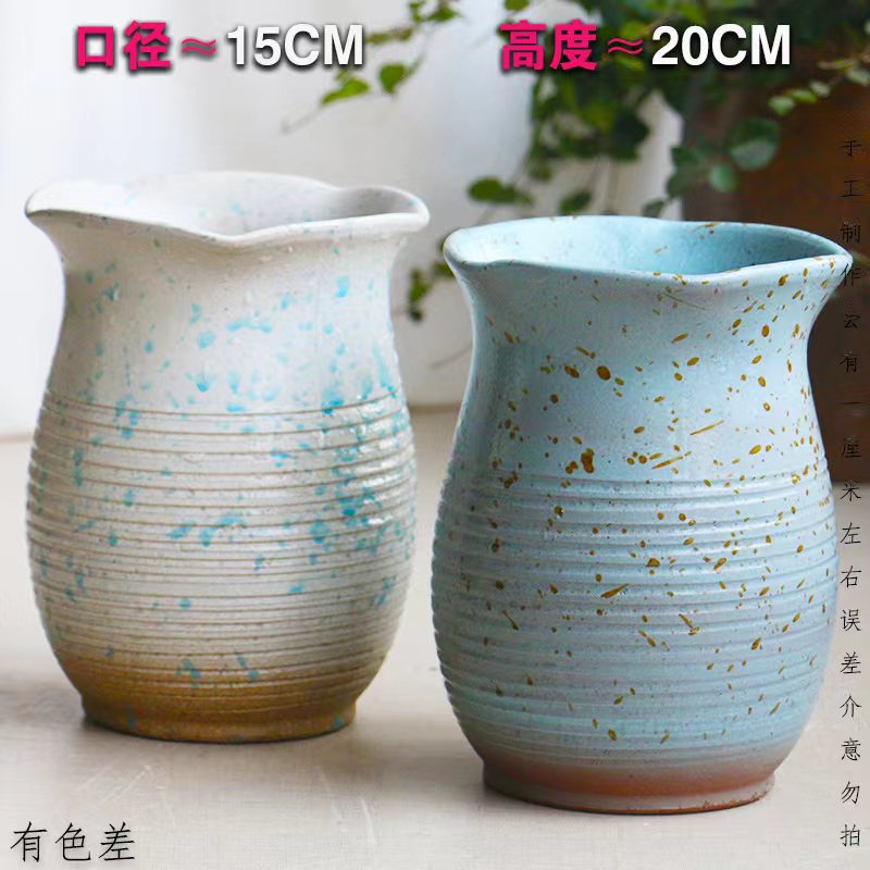 透气法师多肉植物紫砂陶瓷粗陶罐群生石斛蝴蝶兰三角梅老桩花盆