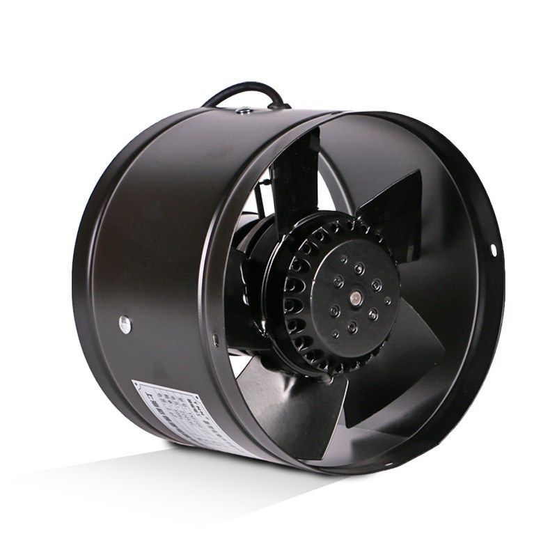 TNN圆形管道风机 金属轴流换气扇10寸排风扇强力工业排烟机250mm