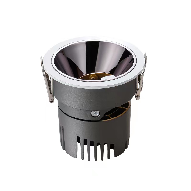 全光谱客厅嵌入式射灯可调防眩窄边框小山丘led照画洗墙中性光cob