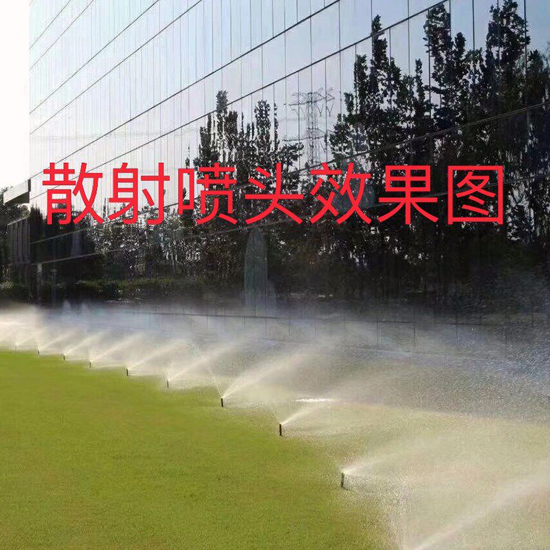 地埋式旋转喷头射线散射草坪自动伸缩灌溉园林绿化浇水喷灌4分6分