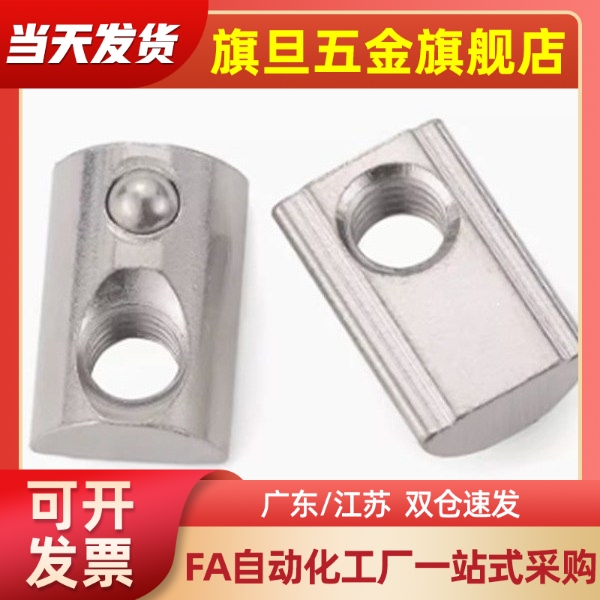 铝合金型材用  HNTP5/6/8-3-4-5-6-8后装螺母弹簧型