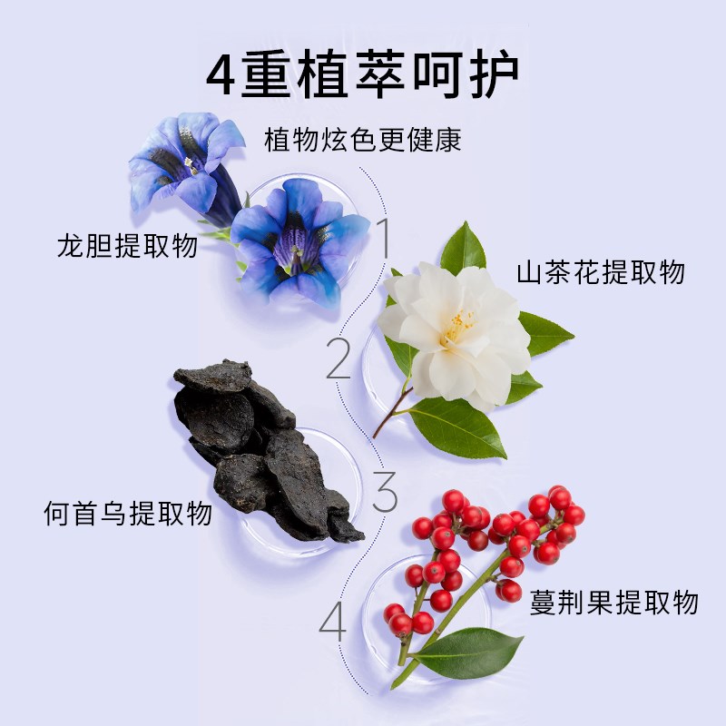 花果里一次性染发棒彩色挑染神器临时补色补发根美发笔挂耳染