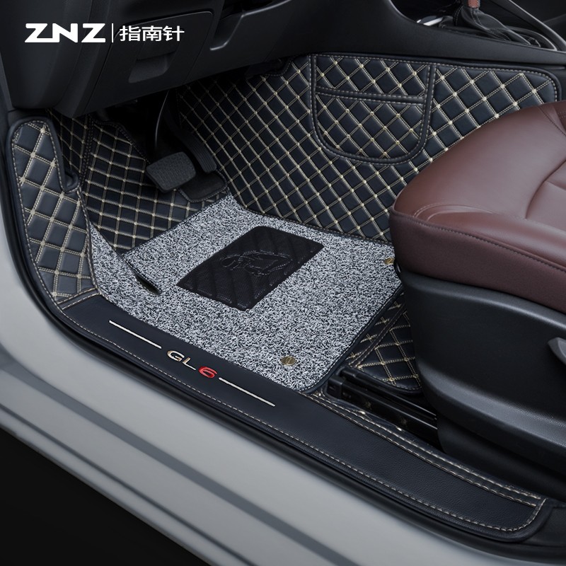 适用别克gl6脚垫18-21款全包围六座专用5座6全包新丝圈大汽车用品