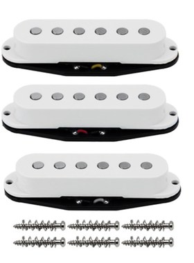 Strat ST电吉他拾音器单单单SSS单线圈低噪音48/50/52一套3个白色