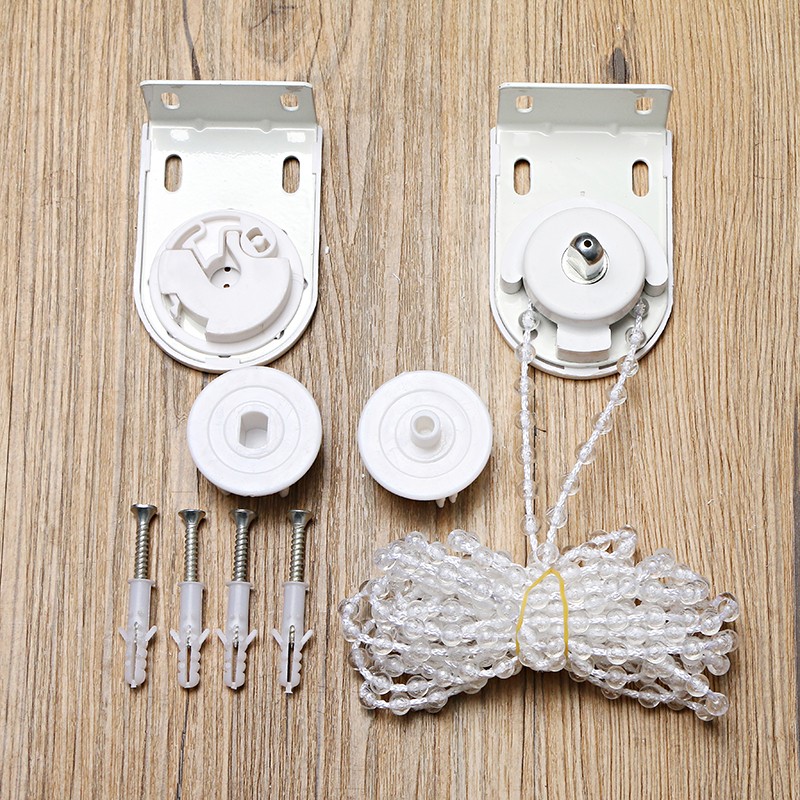 新款手动窗帘配件卷帘安装头码拉珠粗拉绳拉链升降控件制头控制器