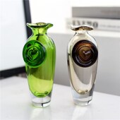 全新北欧风格 饰摆件 彩色玻璃迷你水培花瓶自由组合民宿居家客厅装