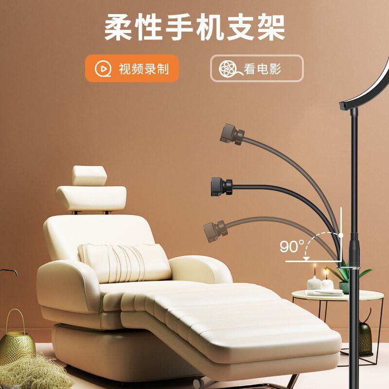 万向滑轮款美容灯LED护眼美睫面部补光灯35W美容灯美妆美甲纹绣灯