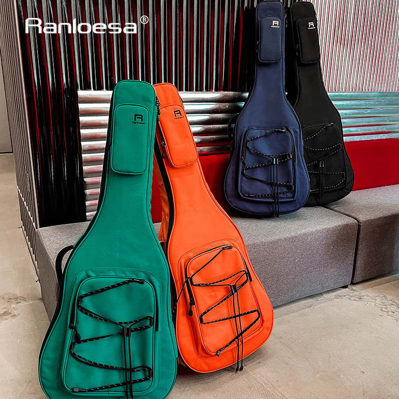 燃乐Ranloesa吉他包41寸40寸民谣吉他背包琴包袋双肩加厚男生女生