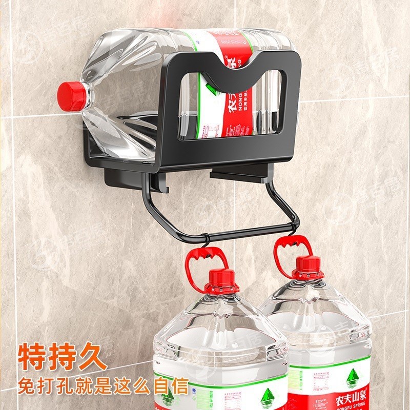 厨房置物架免打孔壁挂式锅架多z功能放锅具菜板砧板锅盖盆子收纳