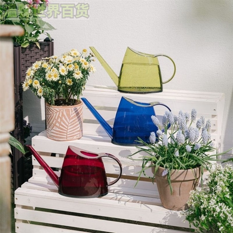 洒水壶浇花淋花喷壶多功能家用喷水C壶长嘴浇花壶多肉浇水神器加