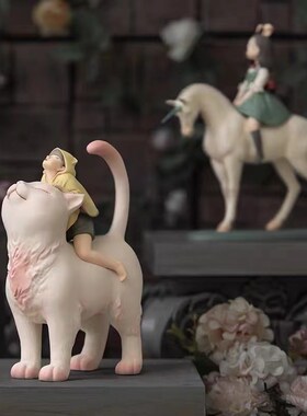 白夜童话正版f现货手办大摆件家居桌面装饰品细节潮玩精致创意礼