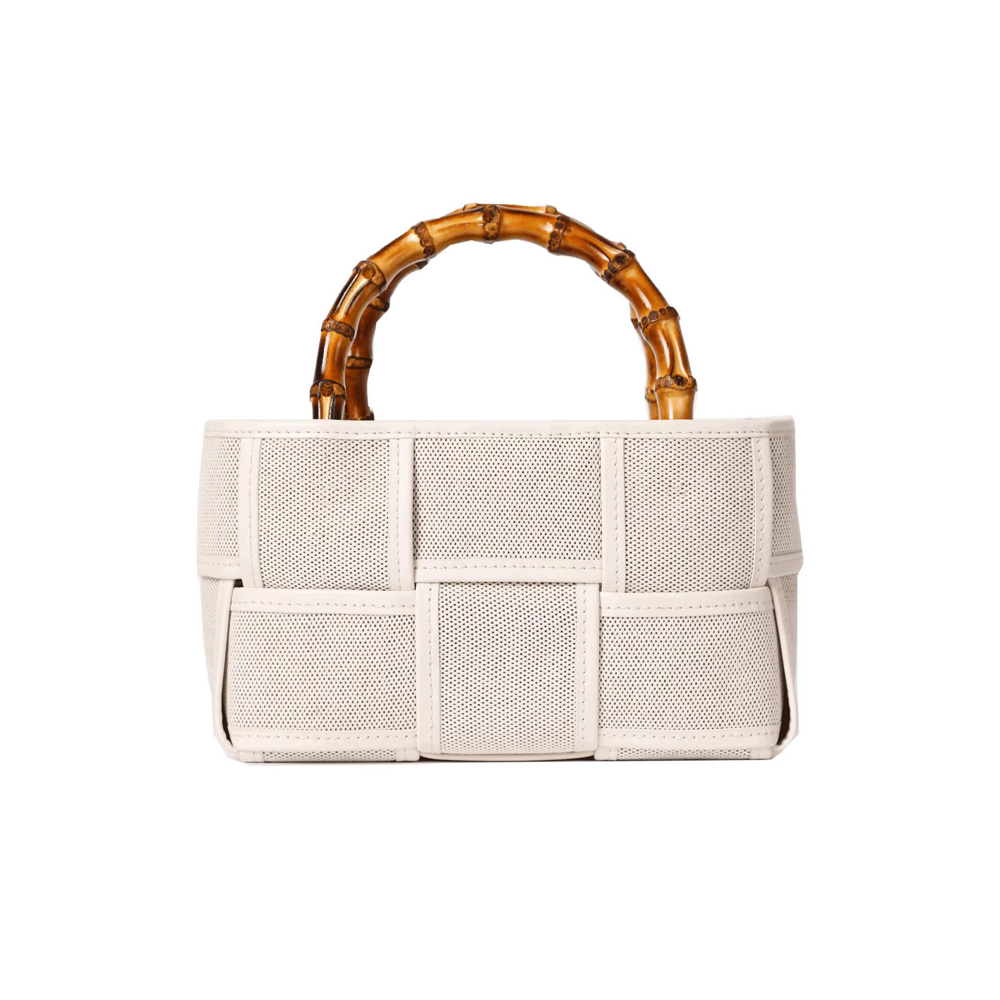 CAGLIARI EXCHANGE/卡利亚里编织帆布微型托特手袋/包4042001