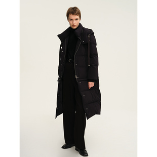 CAGLIARI EXCHANGE/卡利亚里下摆可拆卸长款羽绒服4009061