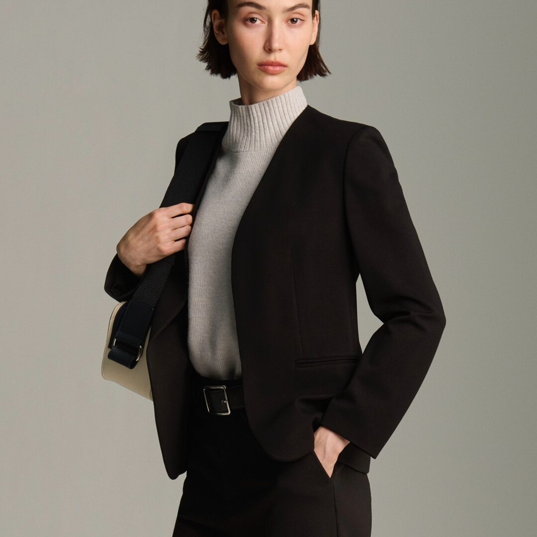 CAGLIARI EXCHANGE/卡利亚里无领西服4223201图片