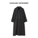 CAGLIARI 卡利亚里翻领插肩廓型大衣4408024 EXCHANGE