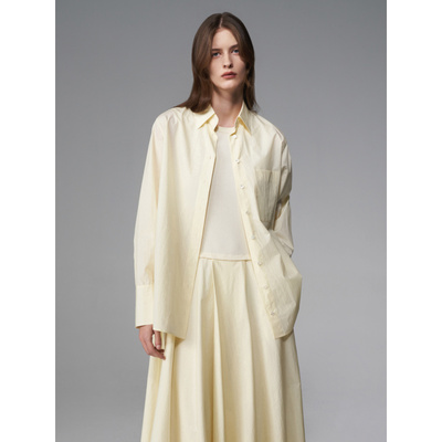 CAGLIARI EXCHANGE/卡利亚里外穿翻领阔型衬衫3904030