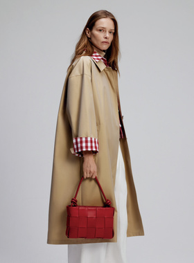 CAGLIARI EXCHANGE/卡利亚里两件式单排扣风衣4101008