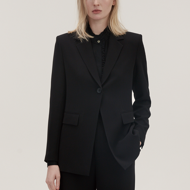 CAGLIARI EXCHANGE/卡利亚里一粒扣平驳领西服 3703259