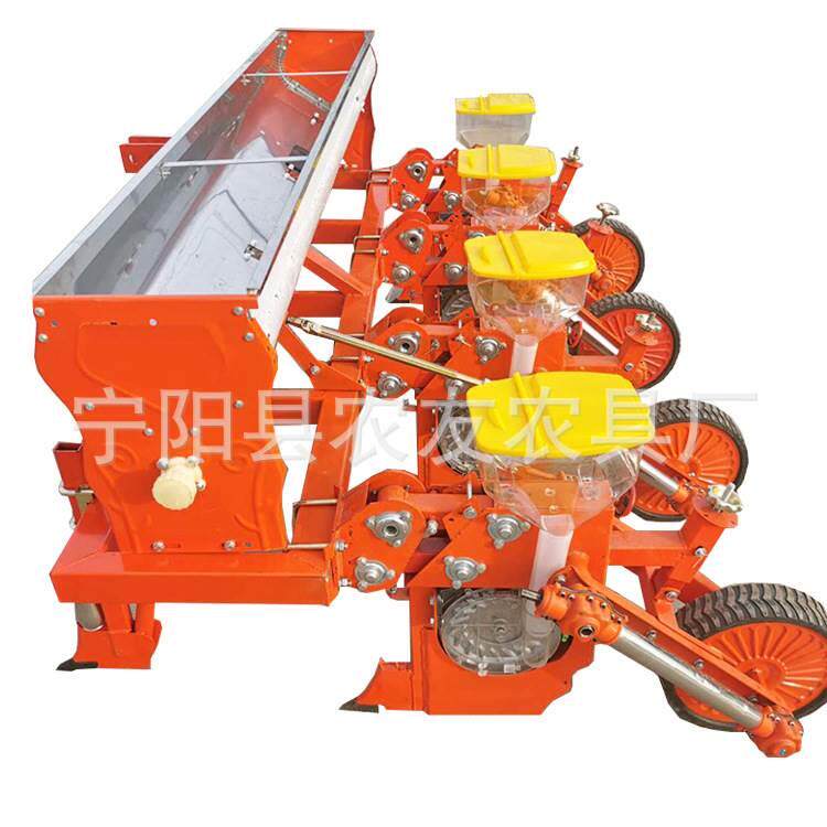 景洪市8行悬浮播种腿 免耕玉米播种机大豆精播种肥同施仿形精播机