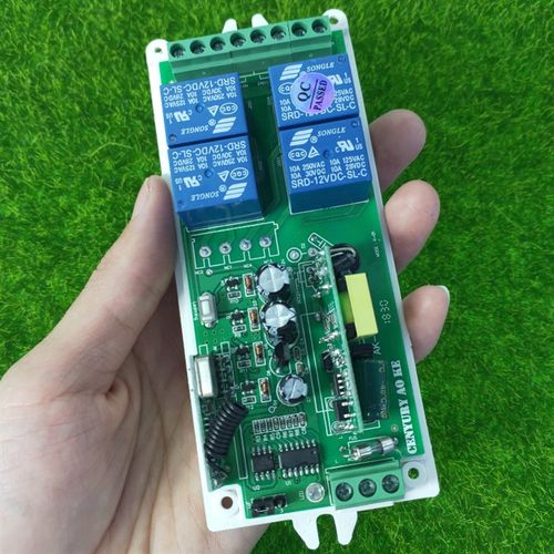 AC85V-250V4路开关电源箱灯具家用电器改装路灯LED电灯开关+1000-