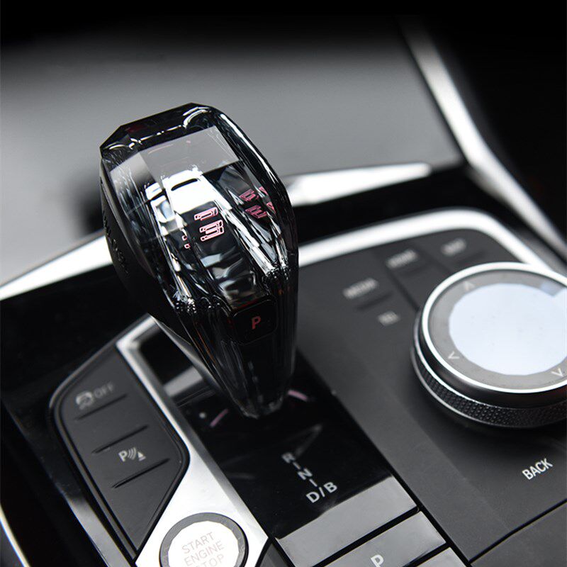 适用VSTAR麦凯拉宝马i34567系x3x4x5ix3原厂款水晶档把三件套拨片