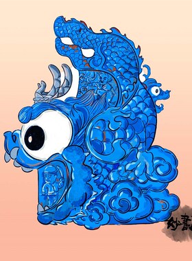 琉璃鸱吻运城永乐宫山西古建筑摆件装饰品客厅书房办公室桌面礼品