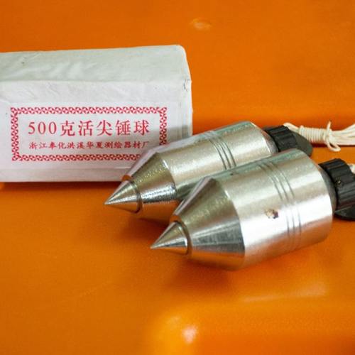 350克活尖垂球 锤球 经纬仪垂球水准仪锤球 水准仪垂球 线坠 线锤