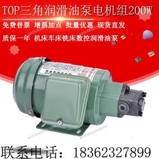 12A TOP 13A齿轮油泵电机ROP11A三角摆线泵380V机床车床润滑220V