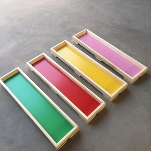 鸽子用品用具信鸽食槽实木食盘料槽松木食盘防水防潮赛鸽笼养食盘