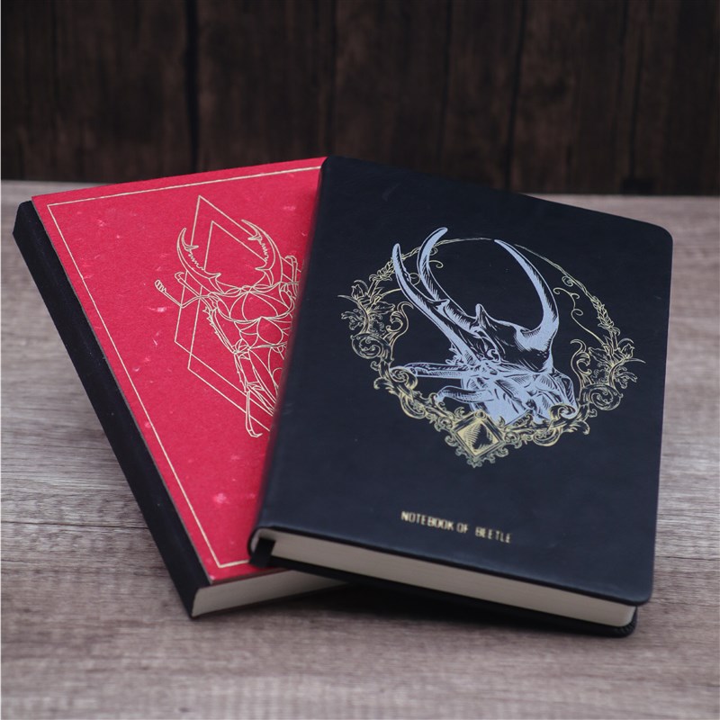 牧野虫社甲虫笔记本本子学习读书工作办公复古高级感学生