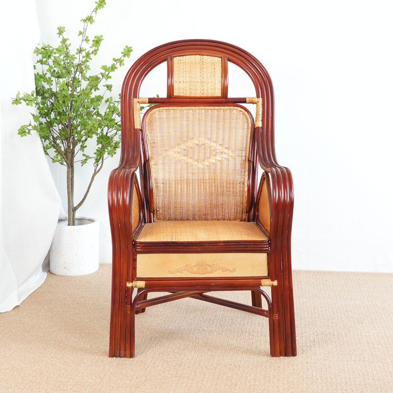 加高藤编办公室太师椅单人高靠背领导藤椅总裁主人老板椅弹簧透气,住宅家具,其它椅子,淘宝优惠券,粉丝福利购,淘宝优惠卷