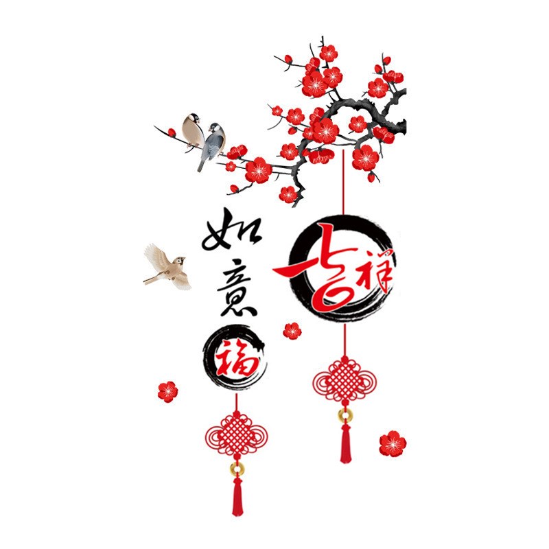 厨房推拉门贴纸玻璃防撞墙贴单开门贴单扇门装饰贴画防水贴画自粘