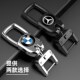 钥匙扣男创意弹簧简约汽车锁匙扣礼物腰挂挎包挂饰链挂件金属圈环