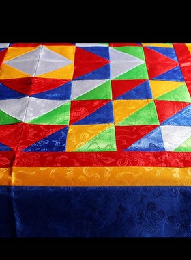 长宽1米八宝桌布卡特藏传藏式 桌布供桌布藏式法桌布艺多款可选