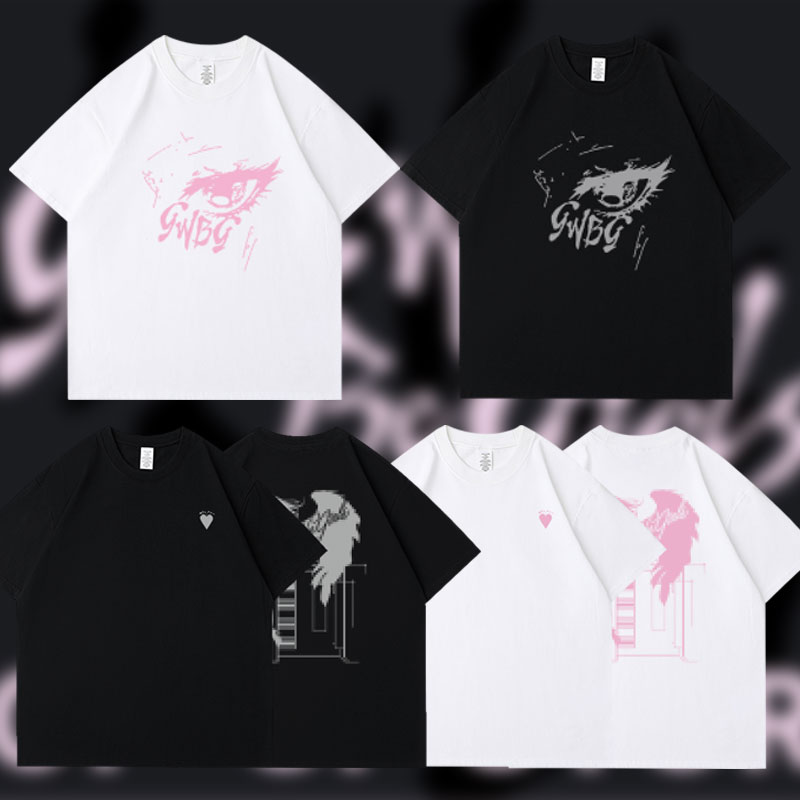 ITZY2025应援周边短袖T恤230g纯棉印花夏季男女打歌衣服