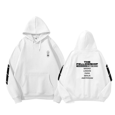 ateez新款打歌服卫衣BREAK THE WALL文艺港风设计感连帽外套 跨境