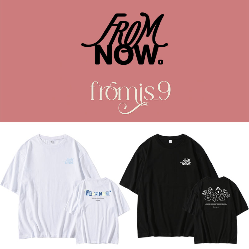 fromis9演唱会FROM NOW同款短袖T恤宽松印花纯棉夏应援打歌衣服