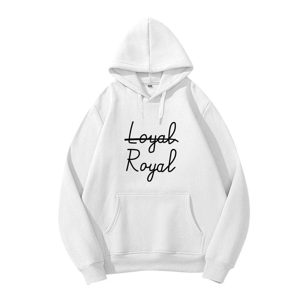 防弹少年团文字设计感时尚外套卫衣 秋冬套头连帽衫 suga jimin v