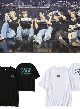 RIIZE2024FM演唱会RIIZING DAY同款短袖T恤纯棉夏季圆领体恤衣服