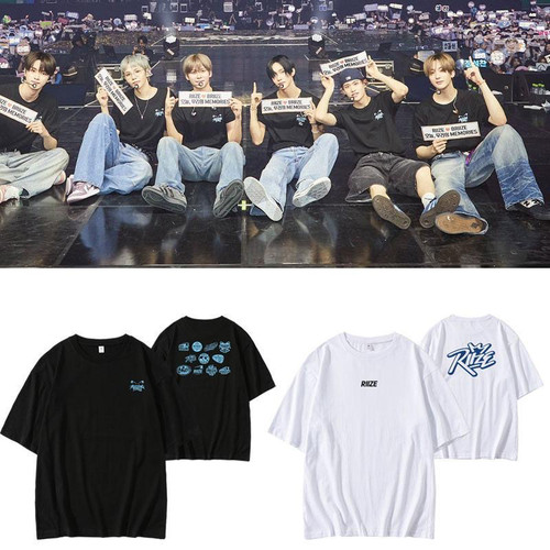 RIIZE2024FM演唱会RIIZING DAY同款短袖T恤纯棉夏季圆领体恤衣服