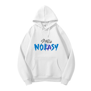 stray kids流浪小孩 专辑NOEASY个性logo印花连帽衫 简约复古卫衣